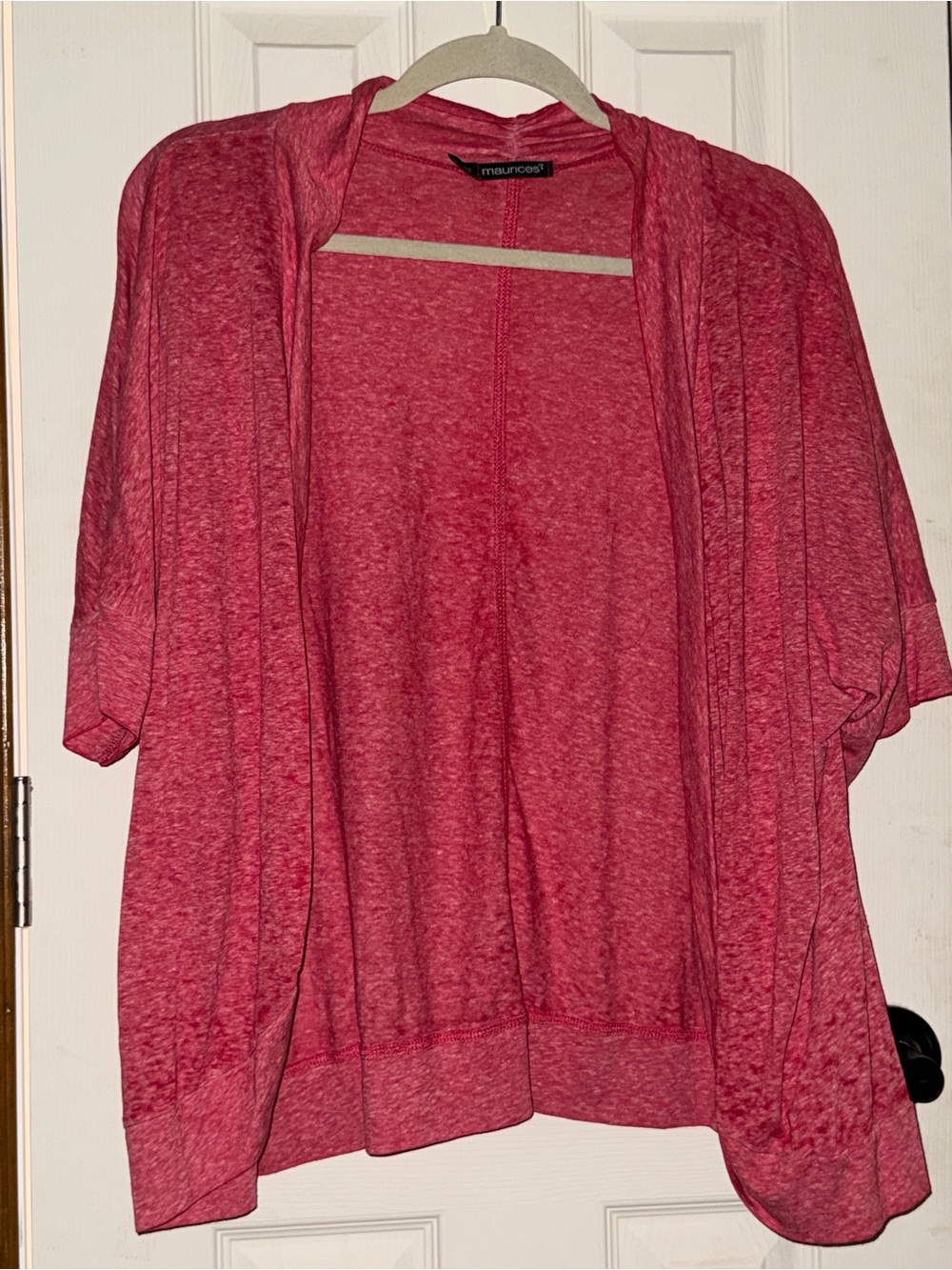 Maurices Pink Open-Front Women's Cardigan
